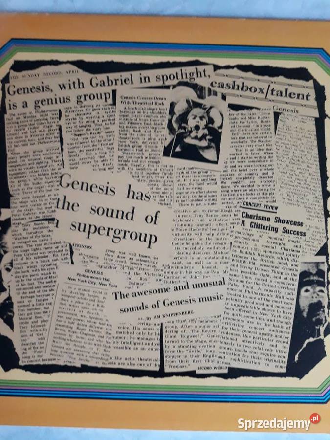 GENESIS Kolekcjonerskie wydanie 1976 Rzeszów