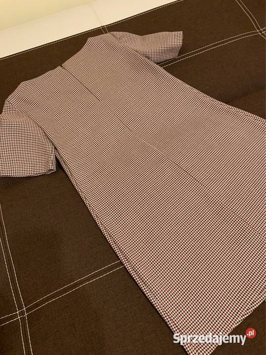 Zara Woman sukienka XS w pepitka przed kolano Częstochowa