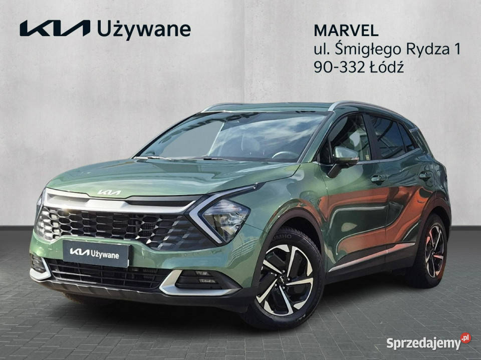Kia Sportage 16 TGDI 150 6MT FWD WersjaL SalonPL relingi dachowe Łódź