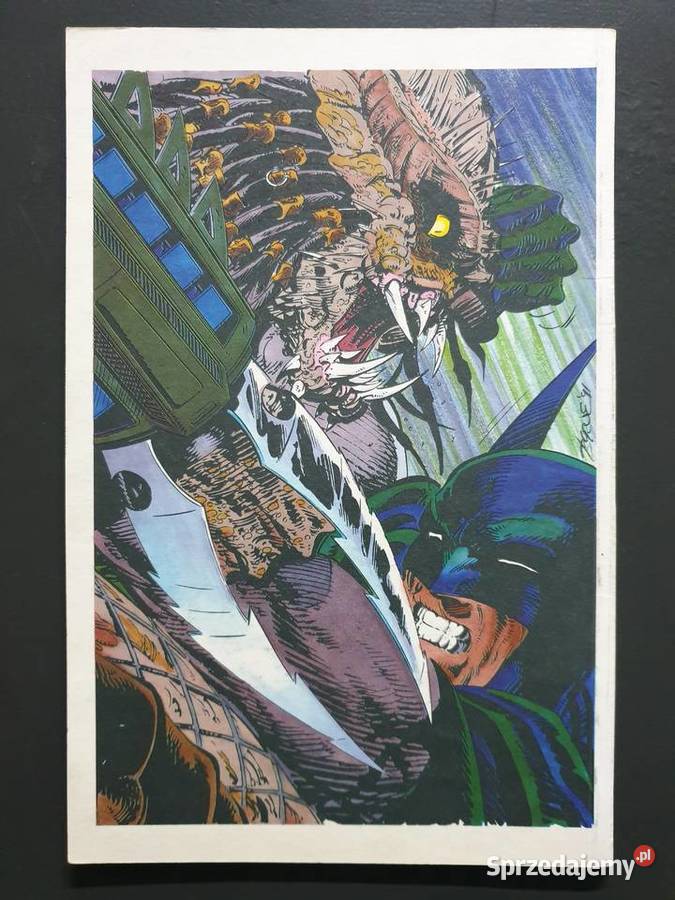Batman versus Predator Wydanie Specjalne 297 Rok wydania 1993 Kultura i Rozrywka