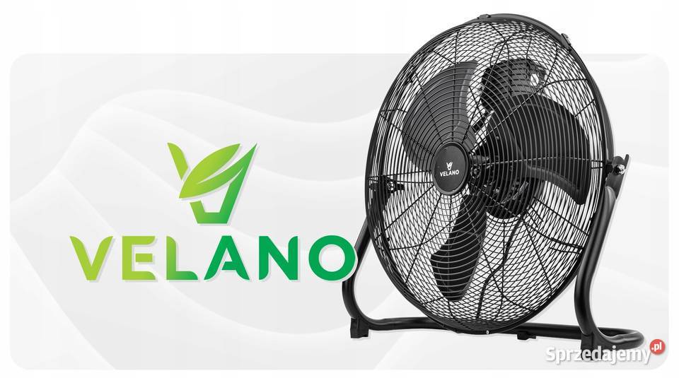 Wentylator podłogowy przemysłowy wiatrak biurowy