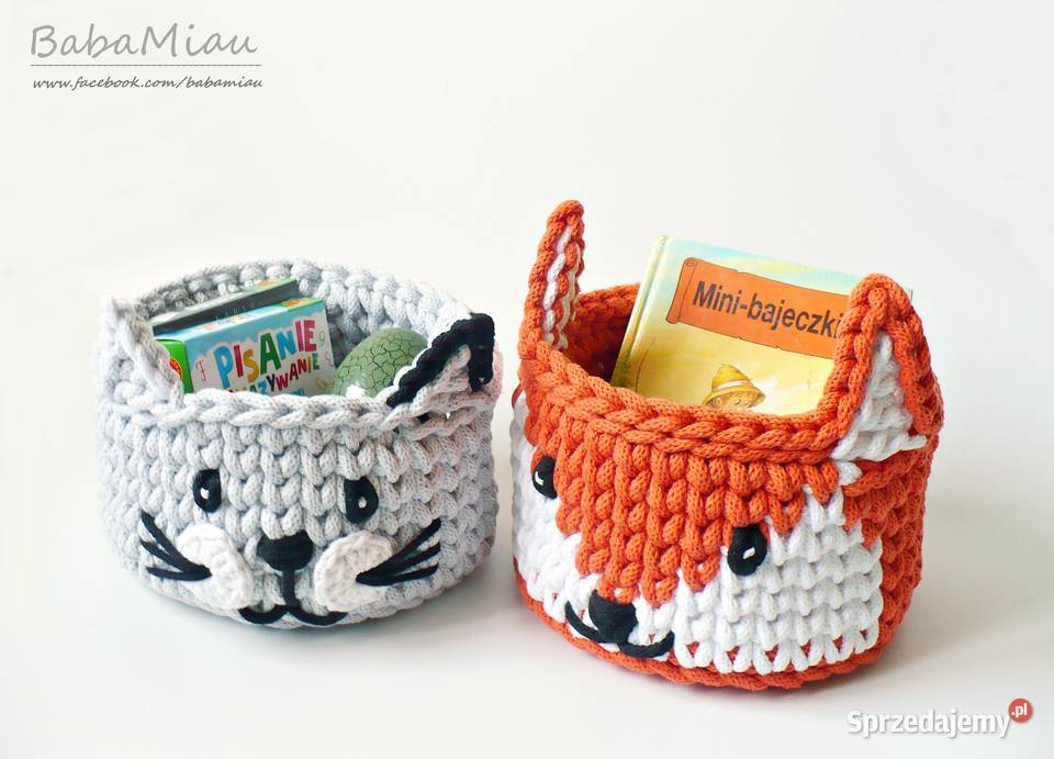 Koszyki organizery dzieci na zabawki ZWIERZĄTKA Bydgoszcz