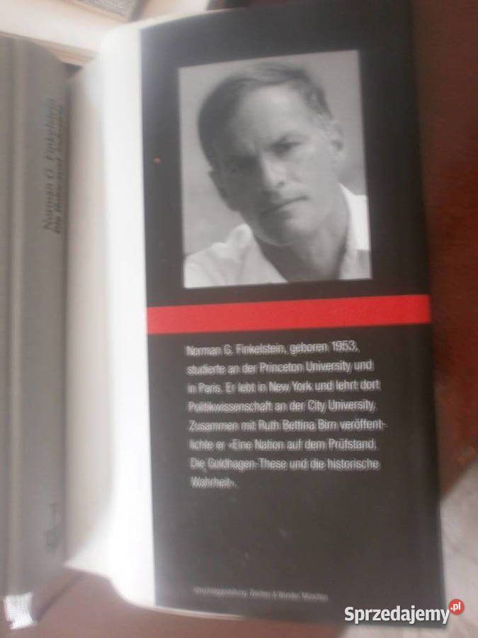 DIE HOLOCAUST INDUSTRIE NORMANG FINKELSTEIN Zielona Góra sprzedam