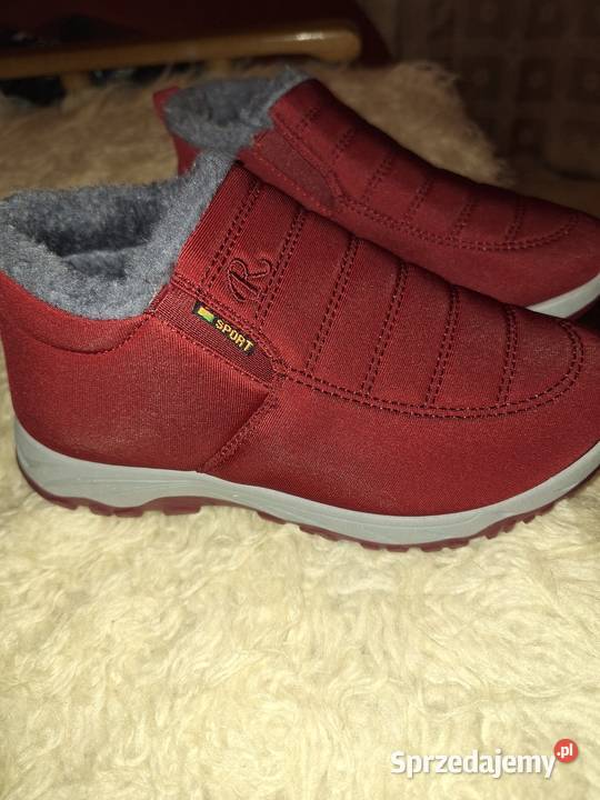 Bytu zimowe 38225 czerwone super ciepłelekkie Kozaki mazowieckie Warszawa