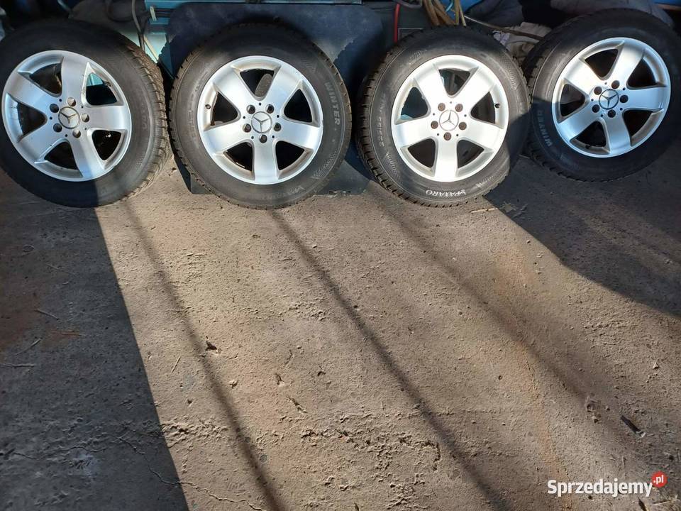 Koła zimowe mercedes 16 felgi Liśnik Duży sprzedam