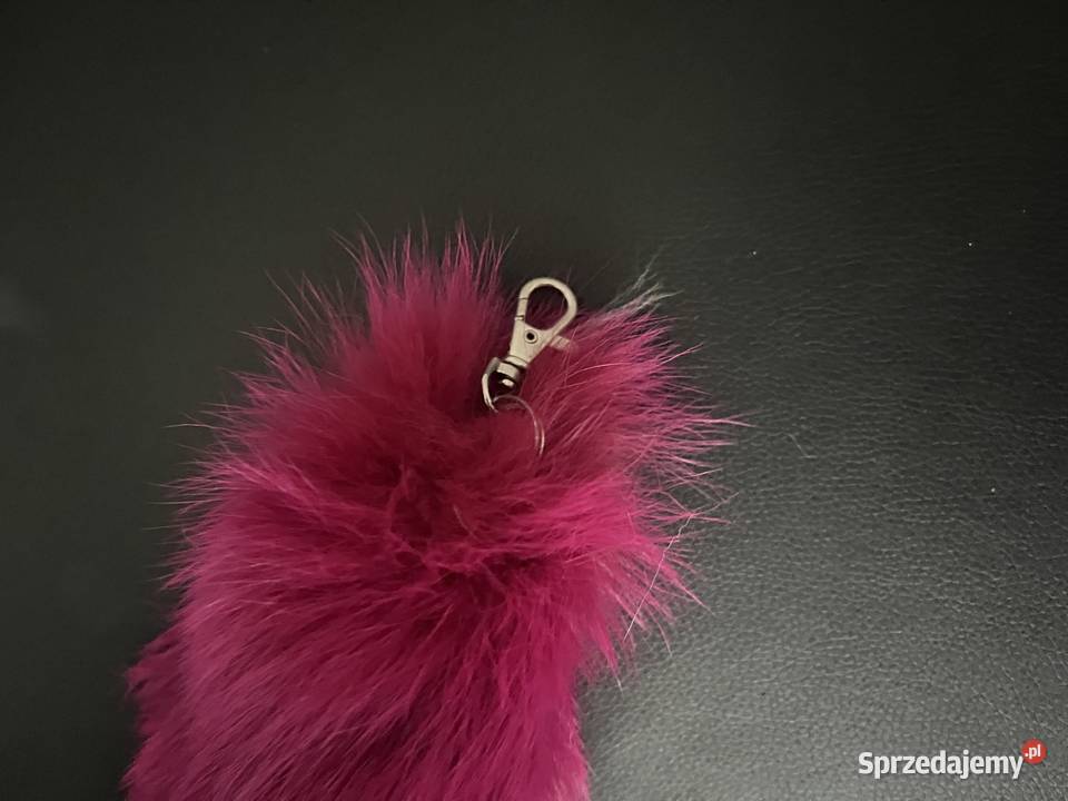 Lisia kitaogonbrelok z lisa kolor różowy ciemny Szaflary