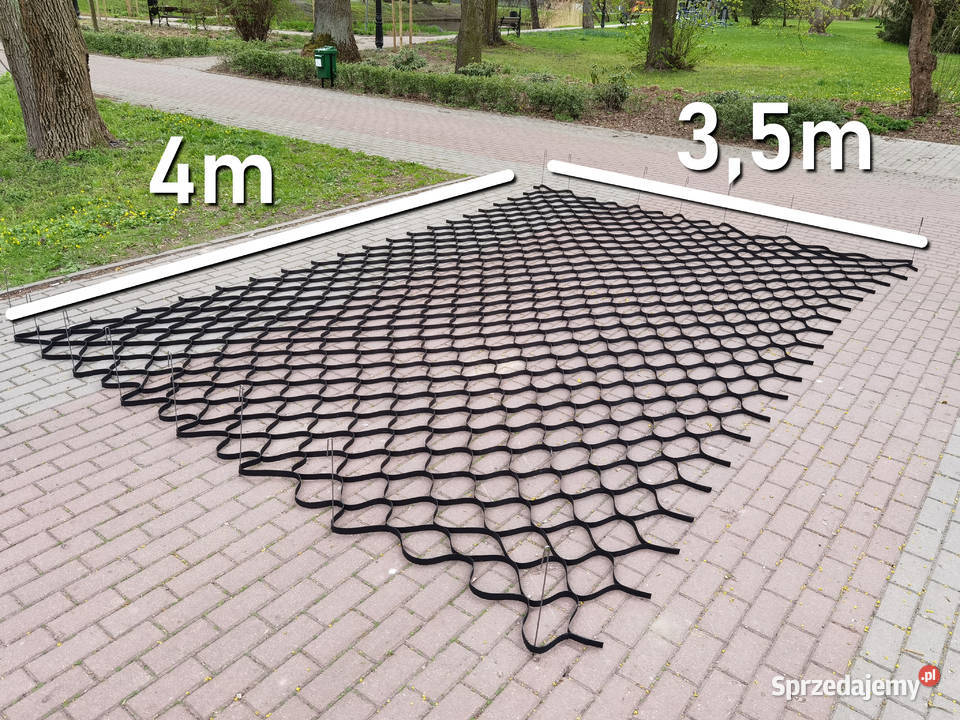 Geosiatka Komórkowa Geokrata 25 4m x 35m GĘSTA mazowieckie