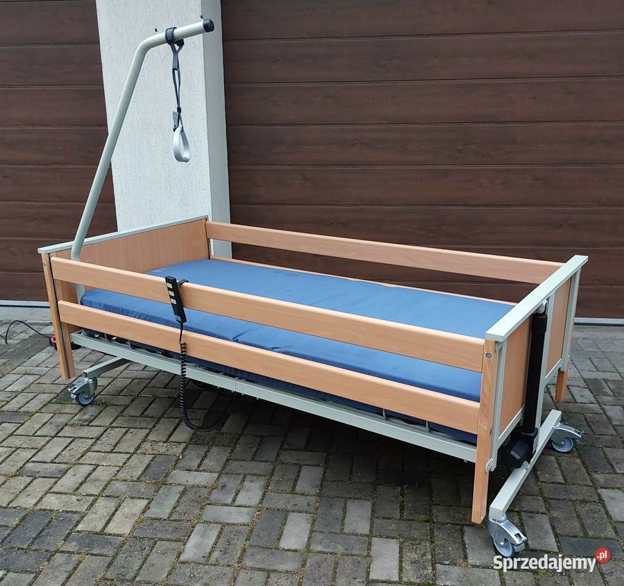 Łóżko rehabilitacyjne AKS sterowane elektrycznie sprzedam