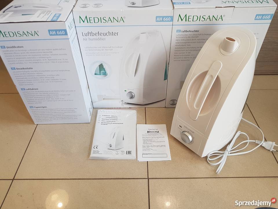 Ultradźwiękowy Nawilżacz Powietrza Medisana Kielce