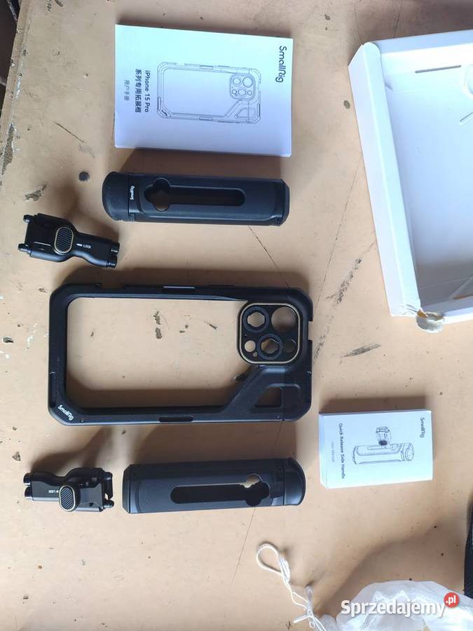 Zestaw do iPhone 15 Pro do filmowania SmallRig
