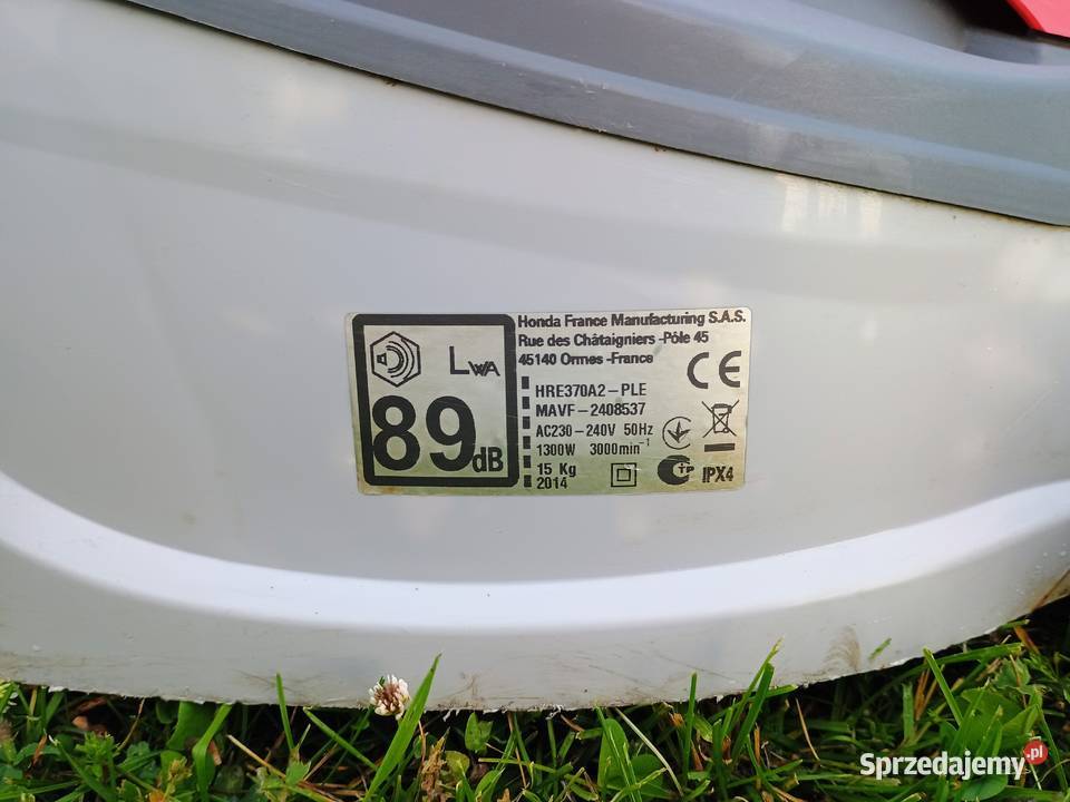 Kosiarka elektryczna Honda HRE370 Bielawy sprzedam