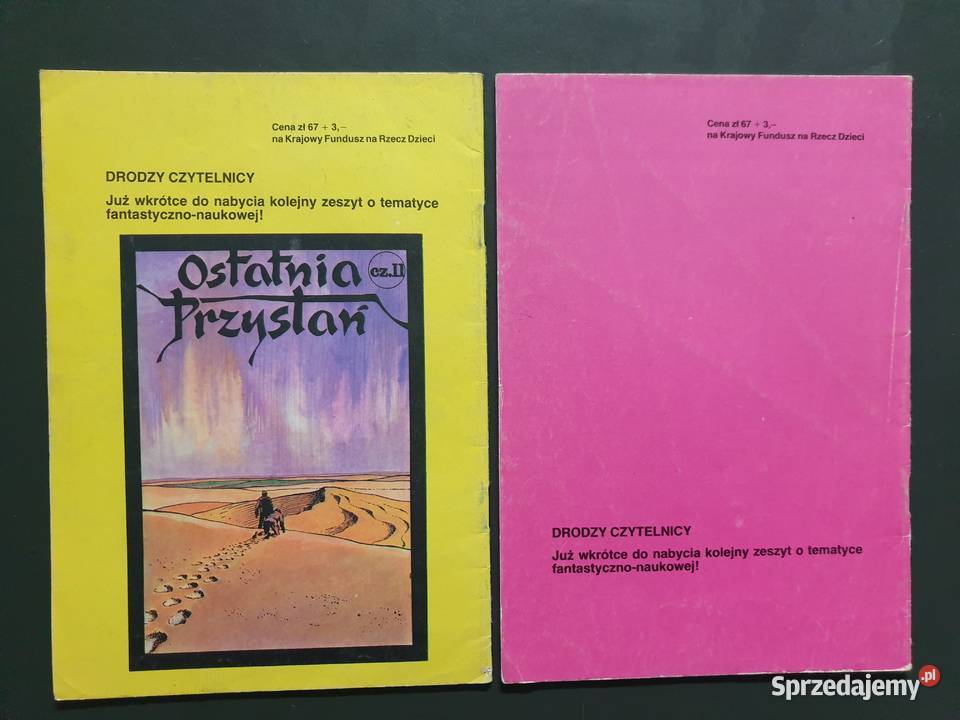 Ostatnia Przystań cz1 i 2 komplet wydanie 1 1986 Komiksy Gdynia sprzedam