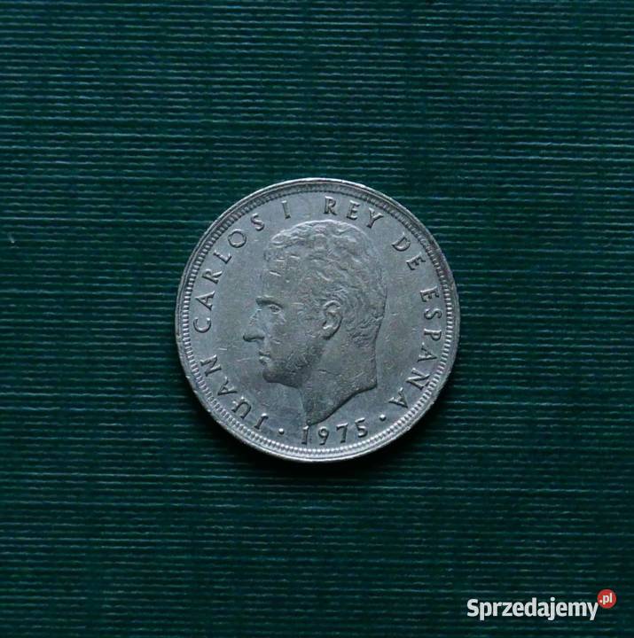 HISZPANIA 5 peset 1975r 79 w gwiazdce Gliwice