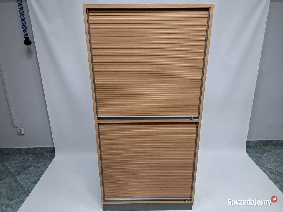 Szafa biurowa aktowa żaluzjowa Martela 4oh buk Poznań