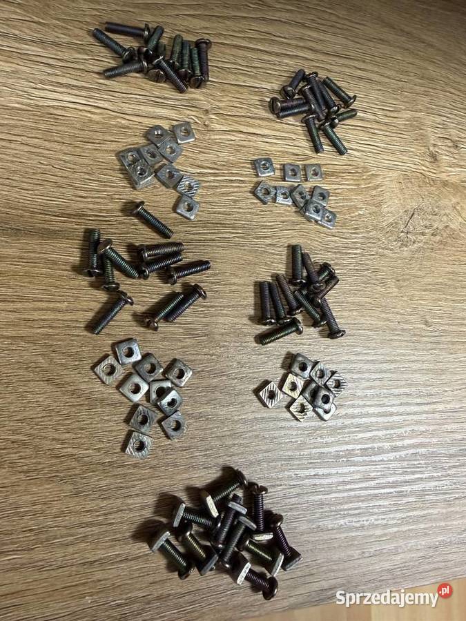 Śruby i nakrętki kwadratowe do plandeki Gaz 69M Sucha Beskidzka