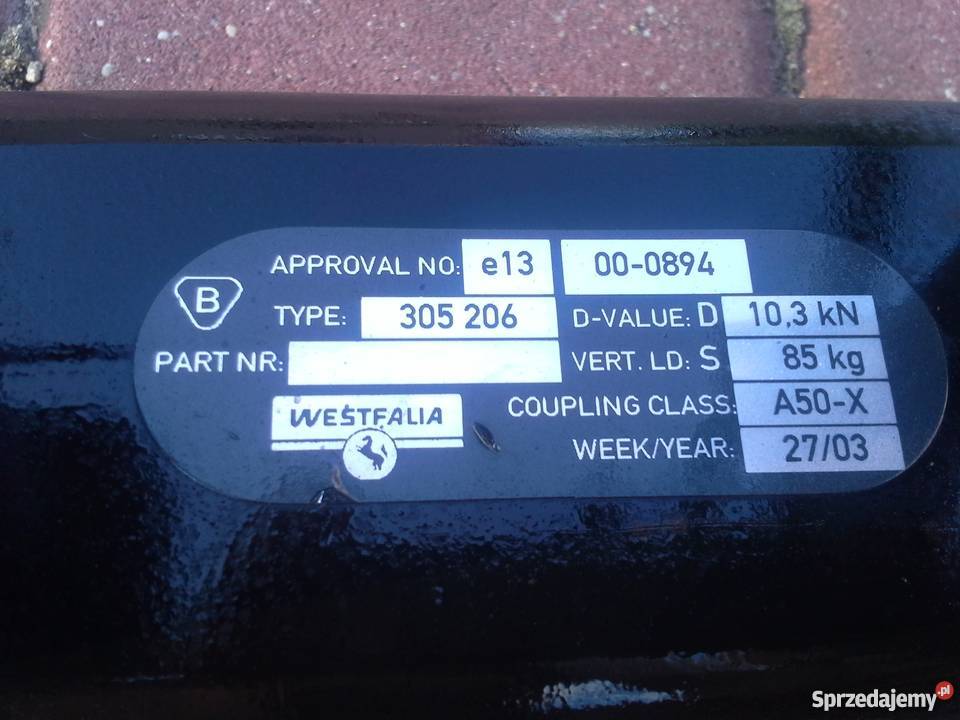 Audi A4 B6 Hak Belka Haka 305 206 Darmowy Dowóz Pozostałe Jastrząb