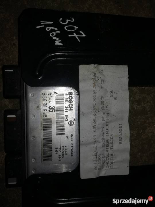 Komputer silnika peugot 307 osobowe Mieleszyn sprzedam