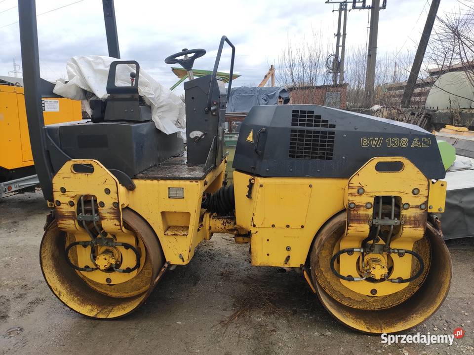 Walec Bomag BW 138 AD nie Wacker Cat Amman Motoryzacja Tarnobrzeg