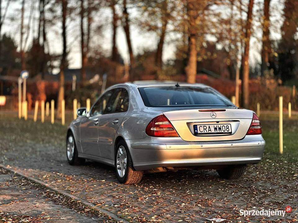 Mercedes w211 e320 CDI r6 avantgarde full automatyczna Klasa E Piotrków Kujawski