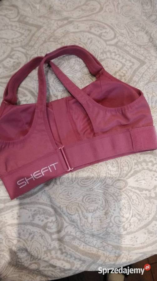 Stanik Sportowy Różowy Damski SHEFIT SM M Nowa Sól sprzedam
