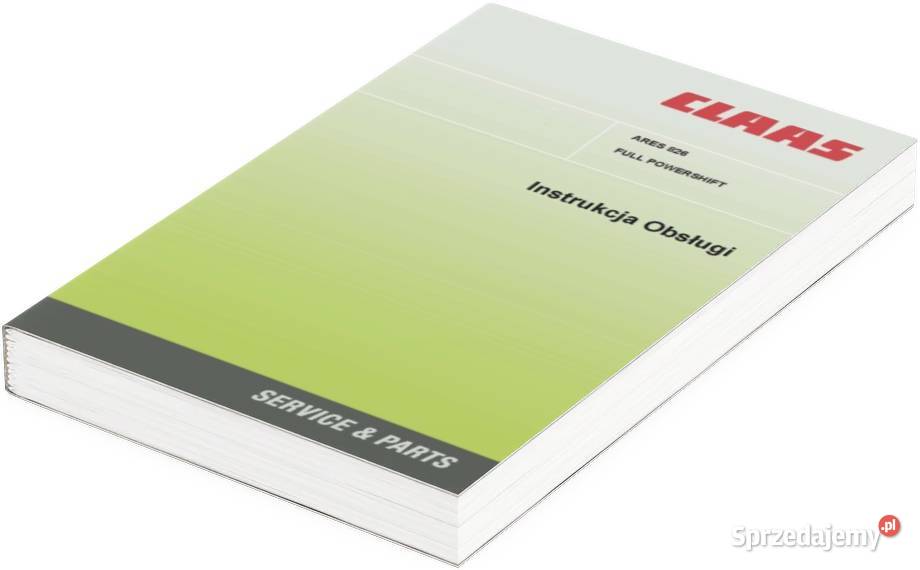 Claas ARION Instrukcja obsługi j polski katalog wielkopolskie