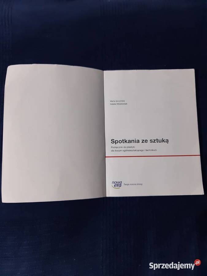 Spotkanie ze sztuką Podręcznik do liceum i plastyka Mieszkowice