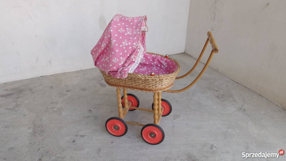 Stary wózek lalek z Prlu 2 lata+ Grodziczno sprzedam