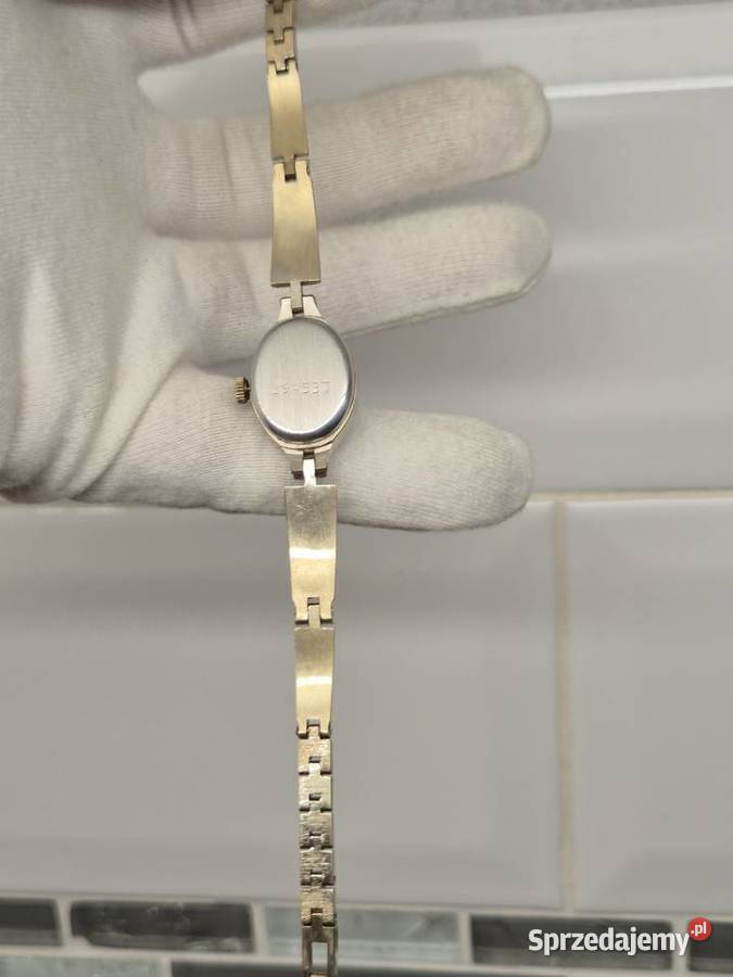 Piękny zegarek damski Czajka ceramika Chorzów