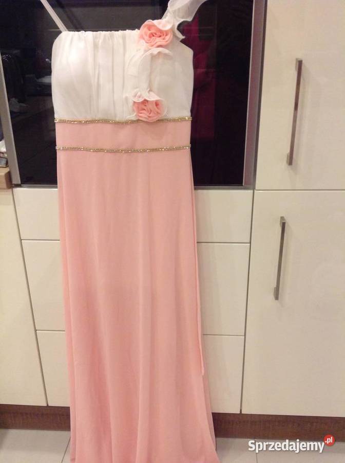 Długa Suknia Koktajlowa r SM Nowa Sól