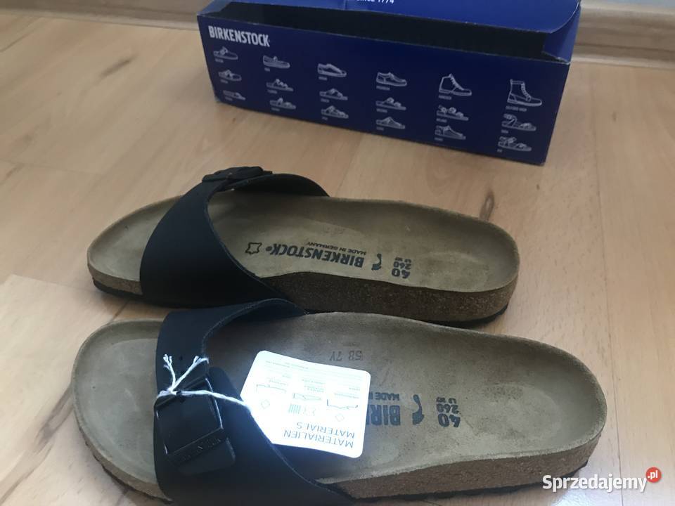 klapki damskie birkenstock nowe 40 dolnośląskie Granica