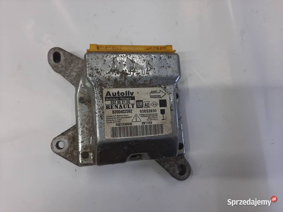 Opel Vivaro Sensor moduł sterownik poduszek Air Ksawerów