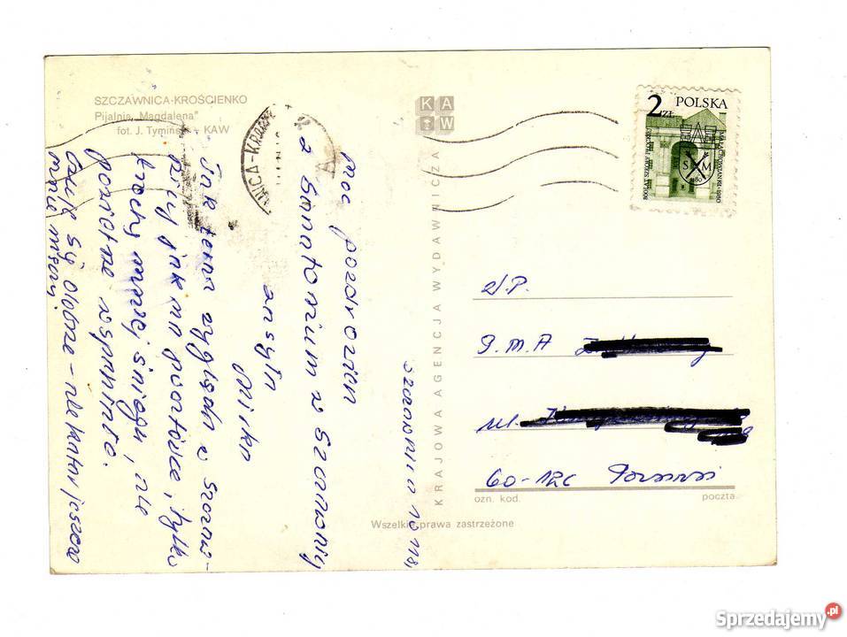 SZCZWNICA KROŚCIENKO PIJALNIA MAGDALENA Krynki