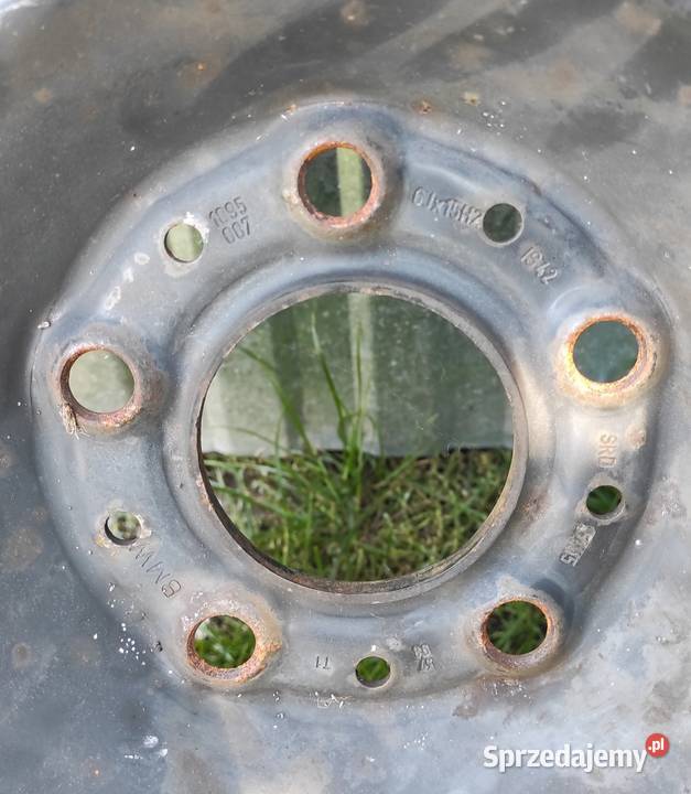 Komplet felg stalowych BMW 15 kołpaki 5x120 stalowe mazowieckie Łosice sprzedam