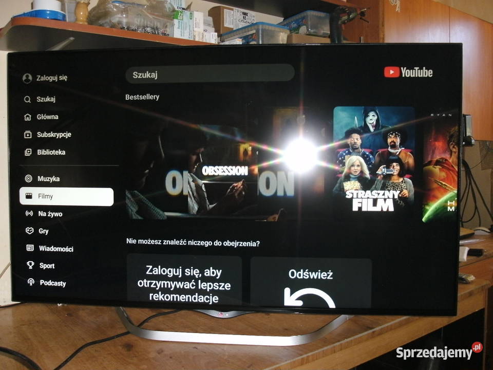 LG LED 49 Smart TV z WiFi YouTubeNetflix itp Karlino