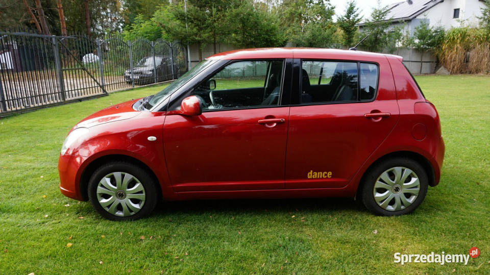 Suzuki Swift zarejestrowany ubezpieczony wielofunkcyjna kierownica lubuskie Zielona Góra