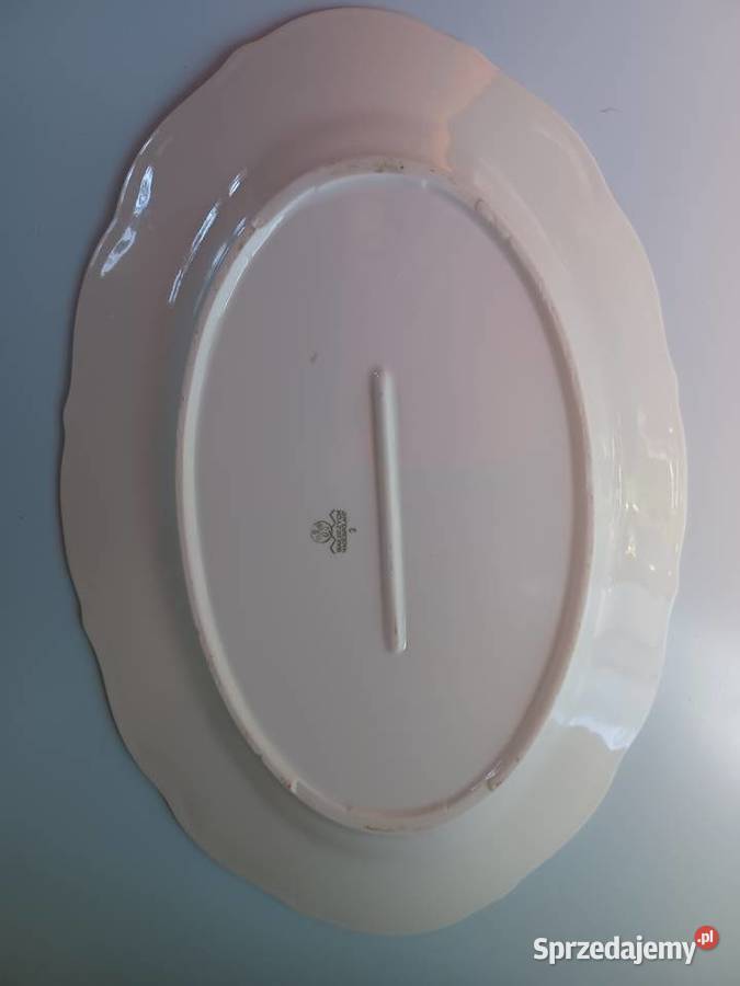 Patera Wałbrzych porcelana w róże Łódź