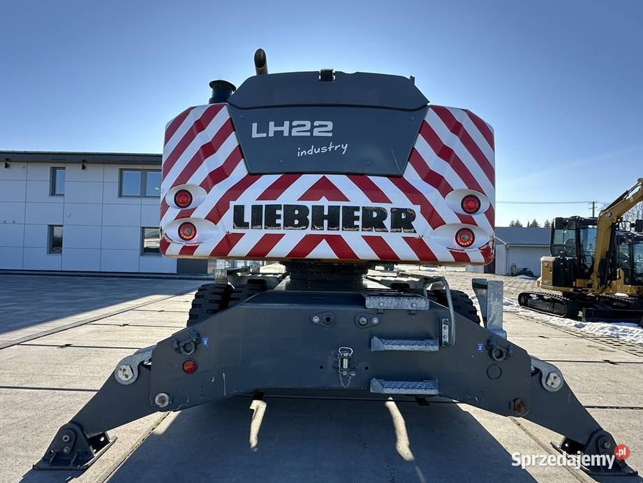 KOPARKA PRZEŁADUNKOWA LIEBHERR LH 22 M LITRONIC Tuliszków sprzedam