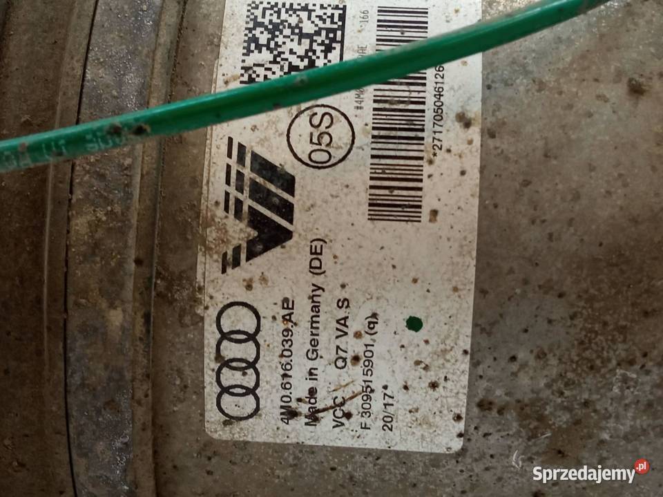 AMORTYZATOR PRAWY PRZÓD 4M 4M0616039AE Audi Q7