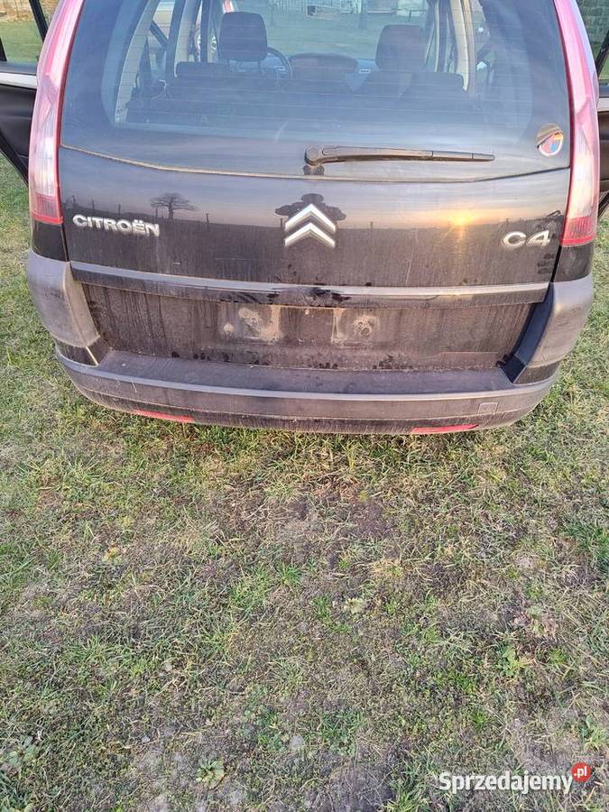 Części do Citroena C4 grand Picasso I 16hdi osobowe Drzwi Włodawa sprzedam
