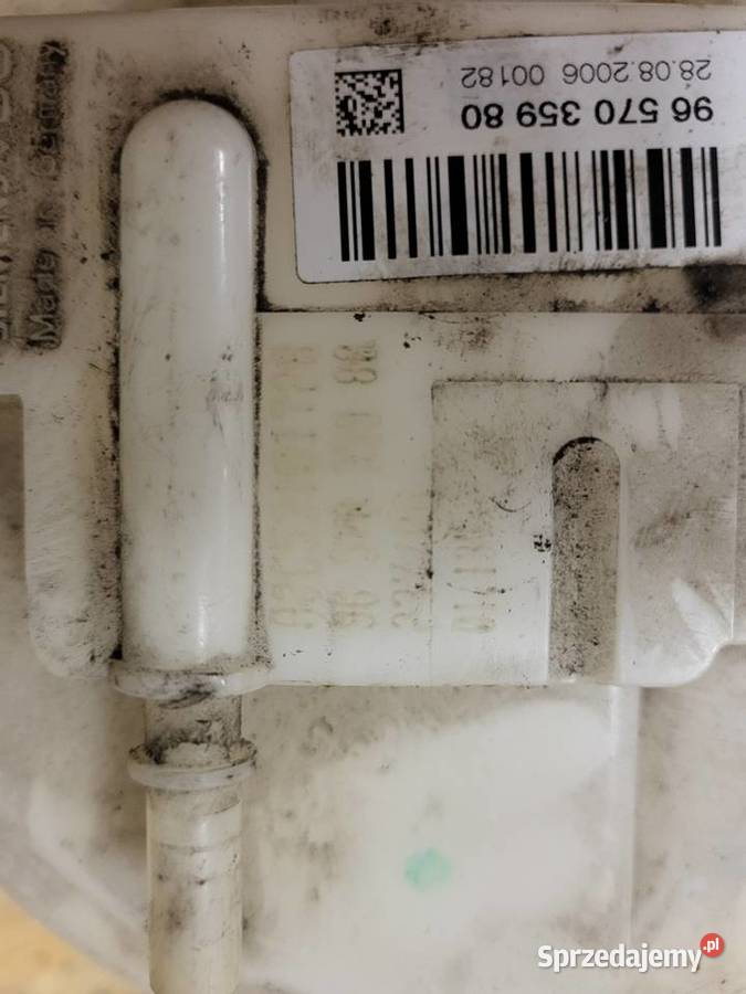 Pompa Paliwa Peueot 207 benzyna 9657035980 Poznań