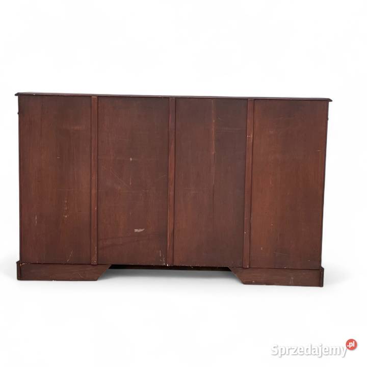 Stylowy intarsjowany regał orzech zachodniopomorskie Gryfice sprzedam