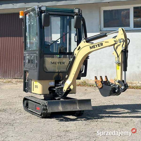 NOWA Minikoparka Meyer EX12 z KABINĄ Yanmar małopolskie sprzedam