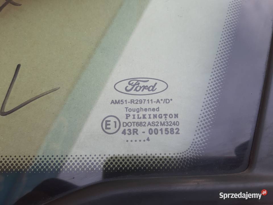 FORD C II MK2 SZYBA LEWY PRZÓD TRÓJKĄT lubuskie