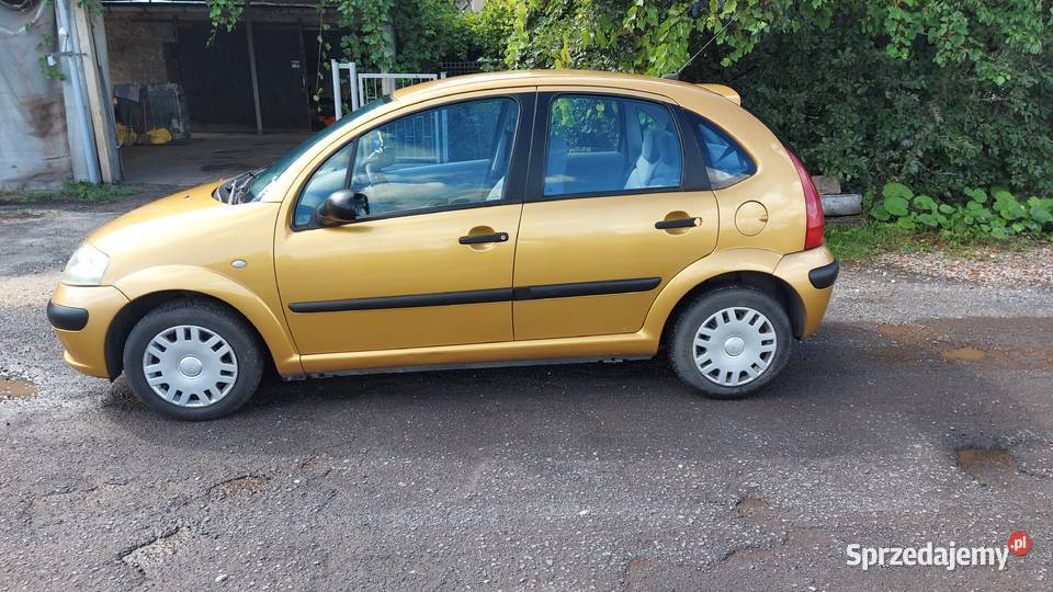 Citroen C3 2002r 12benzsprowadzony klimatyzacja Poznań sprzedam