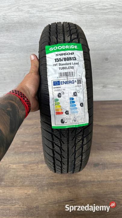 1x OPONA ZIMOWA 15580R13 Goodride SW608 79T Gorzów Wielkopolski