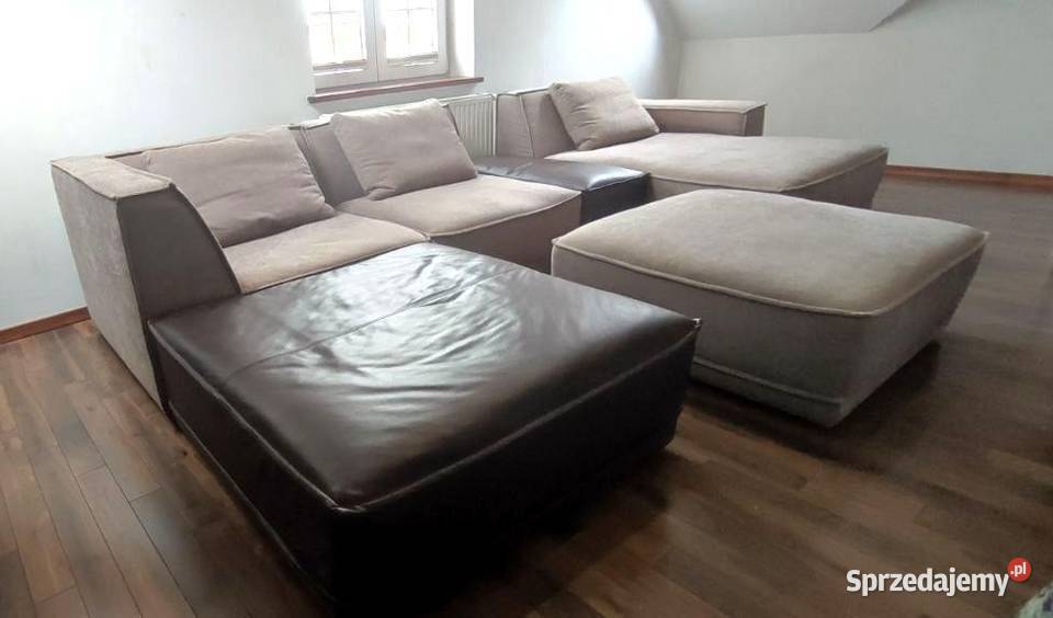 Modułowa sofa niemieckiej firmy INTERLIVINGSkóra Gdańsk