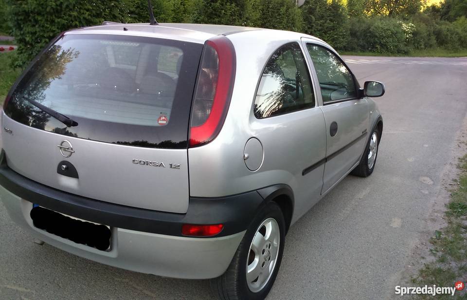 Opel Corsa C 12 Comfort manualna Kolbudy sprzedam