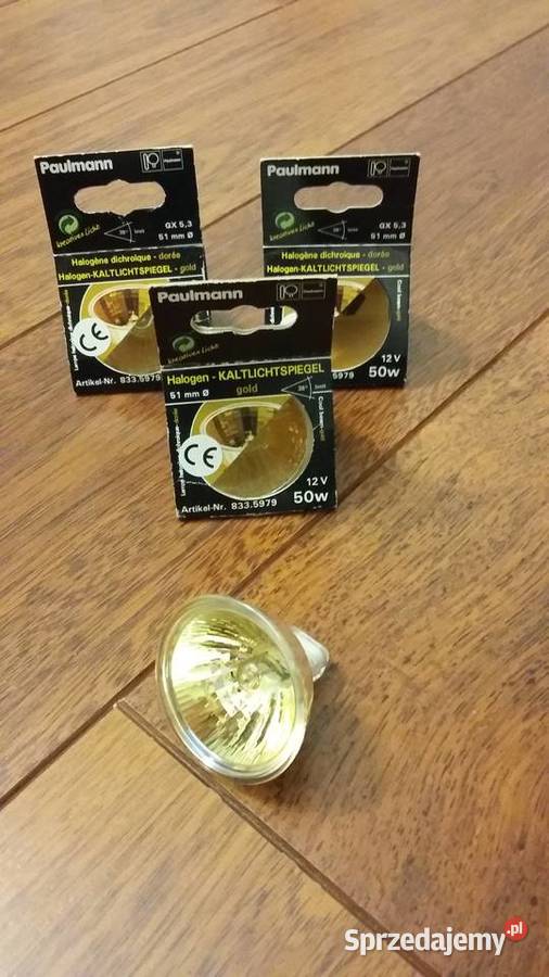 Żarówka halogenowa Paulmann 8335979 50W ZŁOTA inny kolor mazowieckie Warszawa sprzedam