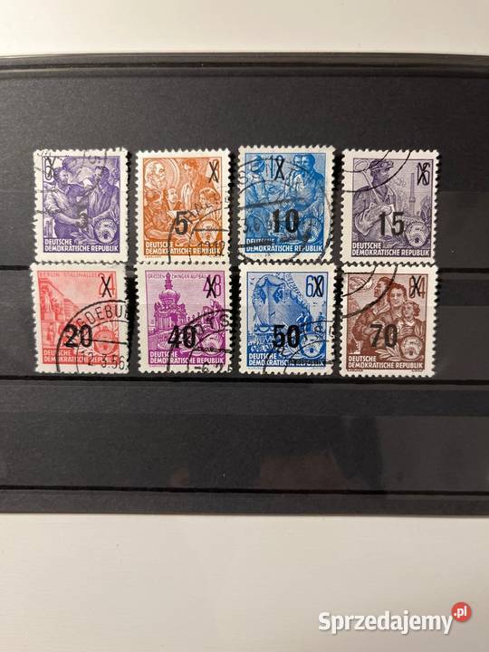 Znaczki niemieckie NRD Bielsko-Biała
