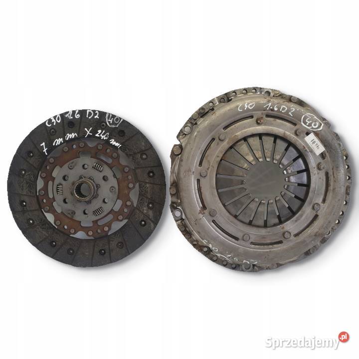SPRZĘGŁO Volvo C30 16 D2 DOCISK TARCZA lubelskie Chełm